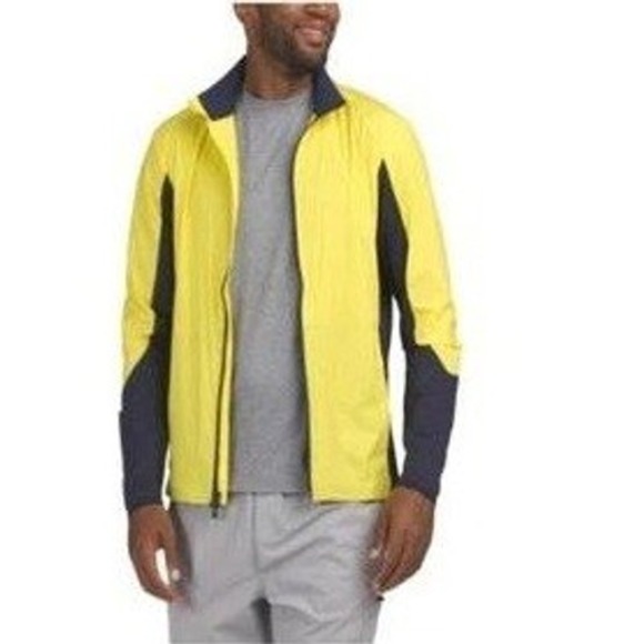 Greyson Other - Greyson Colorblock Trailwolf Jacket Men Large Yellow Blue Ripstop Windbreaker